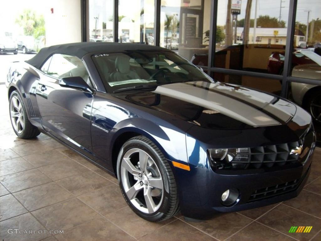 Imperial Blue Metallic 2011 Chevrolet Camaro LT/RS Convertible Exterior Photo #49752832