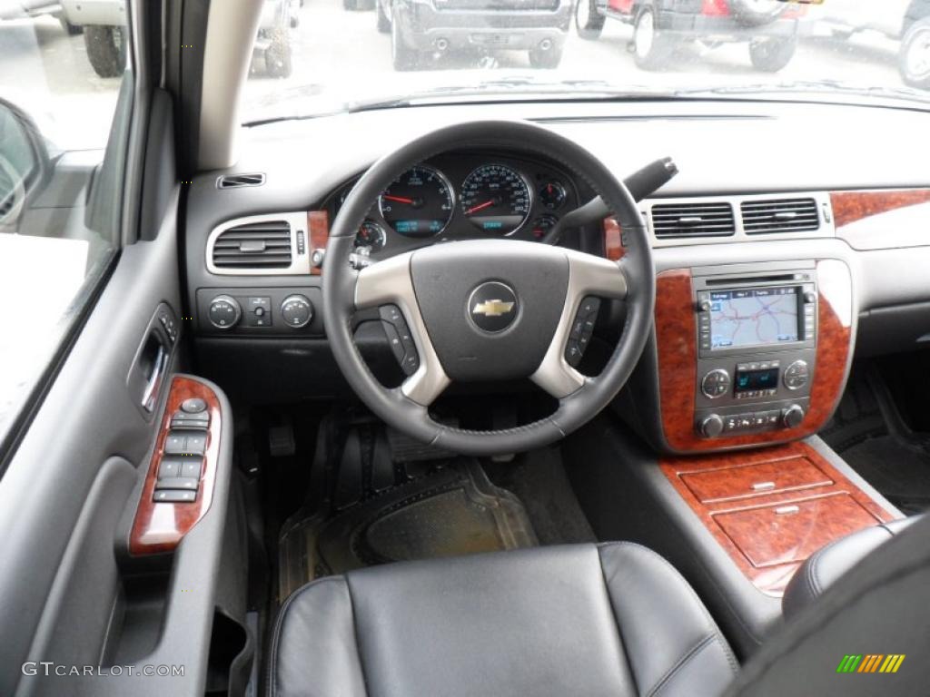 2009 Tahoe LTZ 4x4 - White Diamond Tricoat / Ebony photo #15