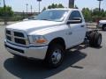 2011 Bright White Dodge Ram 3500 HD SLT Regular Cab 4x4 Chassis  photo #1