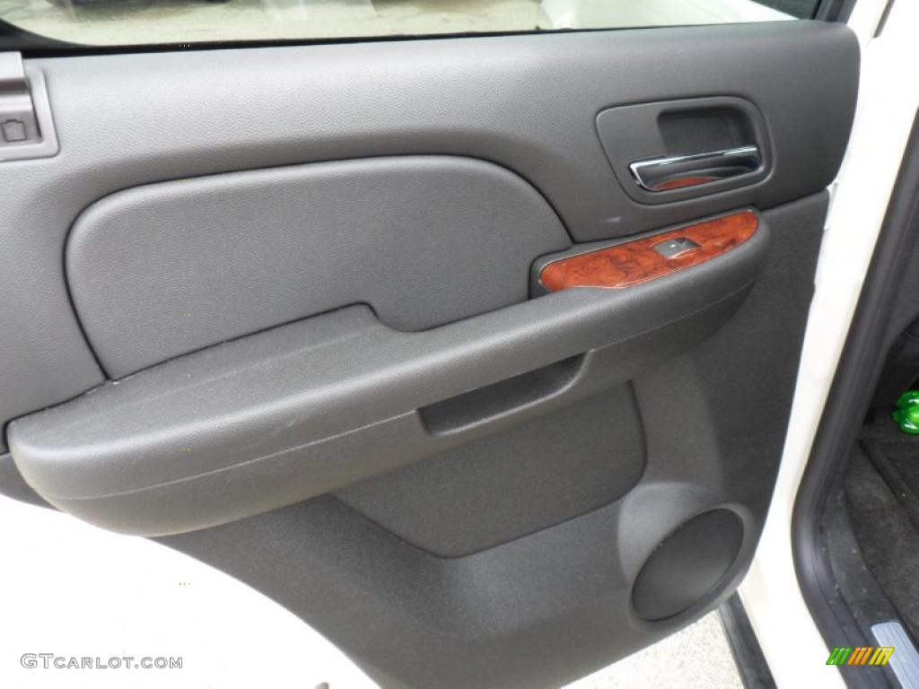 2009 Tahoe LTZ 4x4 - White Diamond Tricoat / Ebony photo #16