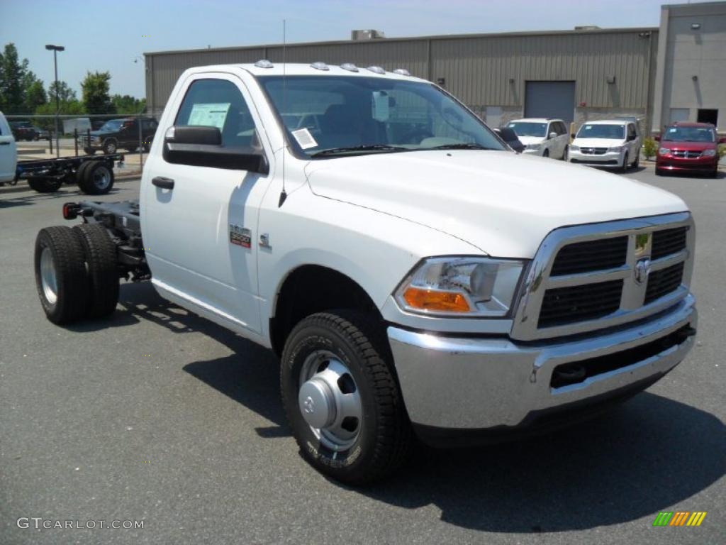 2011 Dodge Ram 3500 HD SLT Regular Cab 4x4 Chassis Exterior Photos
