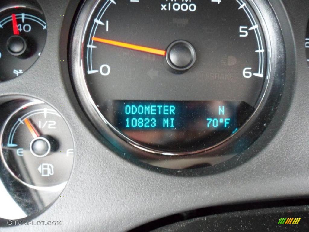 2009 Tahoe LTZ 4x4 - White Diamond Tricoat / Ebony photo #25