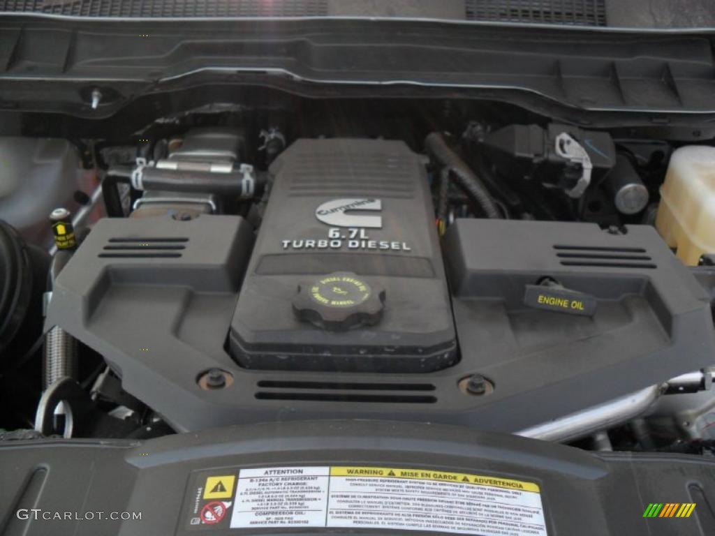 2011 Dodge Ram 3500 HD SLT Regular Cab 4x4 Chassis Engine Photos