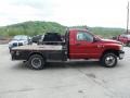 2008 Inferno Red Crystal Pearl Dodge Ram 3500 SLT Regular Cab 4x4 Chassis  photo #6
