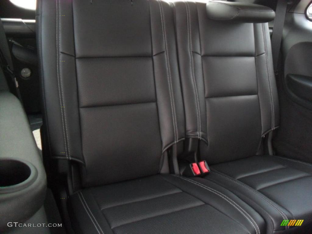 Black Interior 2011 Dodge Durango Citadel Photo #49753780