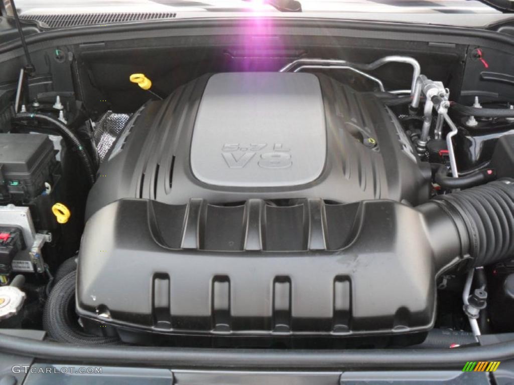 2011 Dodge Durango Citadel 5.7 Liter HEMI OHV 16-Valve VVT MDS V8 Engine Photo #49753879