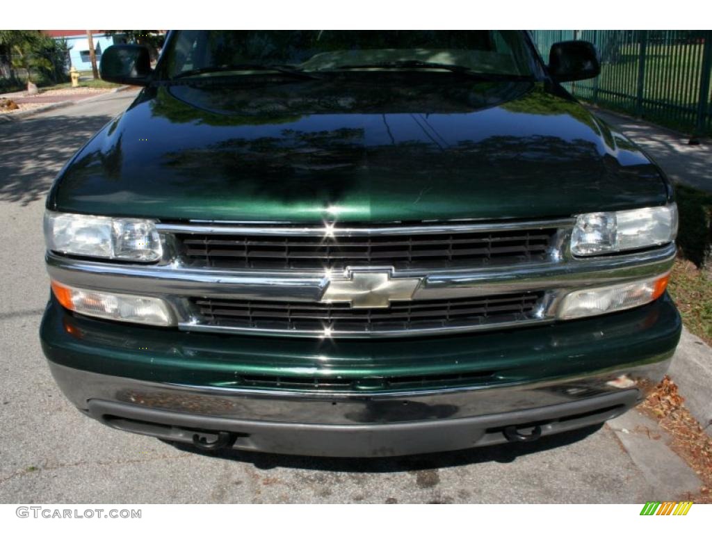 2004 Tahoe LT 4x4 - Dark Green Metallic / Tan/Neutral photo #13