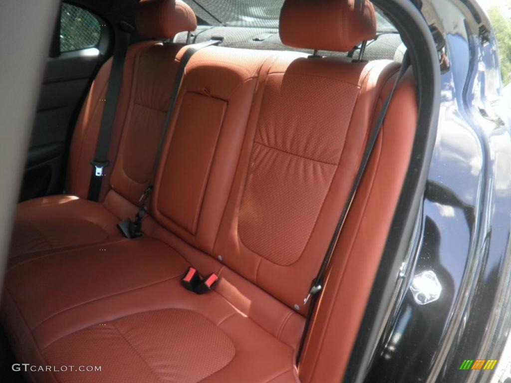 Spice Red/Warm Charcoal Interior 2011 Jaguar XF XF Supercharged Sedan Photo #49755712