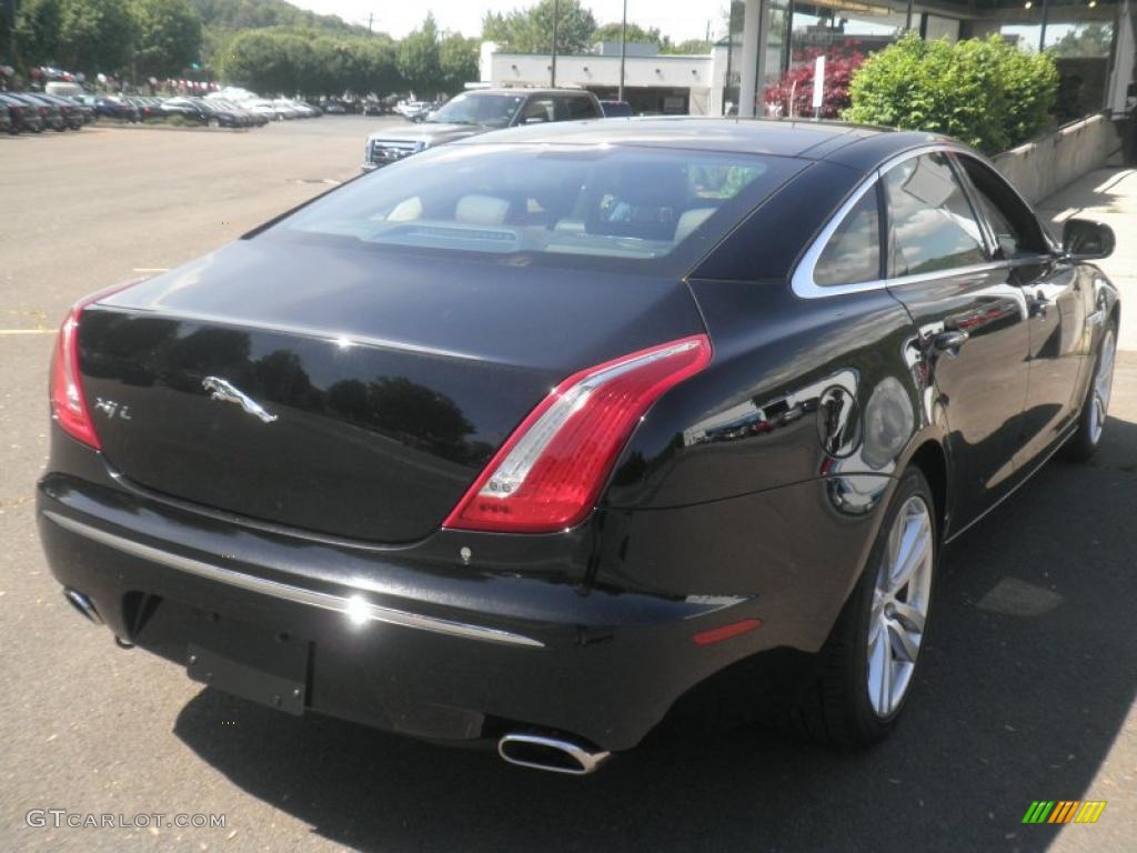Ultimate Black Metallic 2011 Jaguar XJ XJL Exterior Photo #49755889