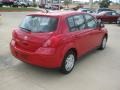 2011 Red Alert Nissan Versa 1.8 S Hatchback  photo #5