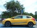 Yellow Blaze Tricoat Metallic 2012 Ford Focus SE Sport 5-Door Exterior