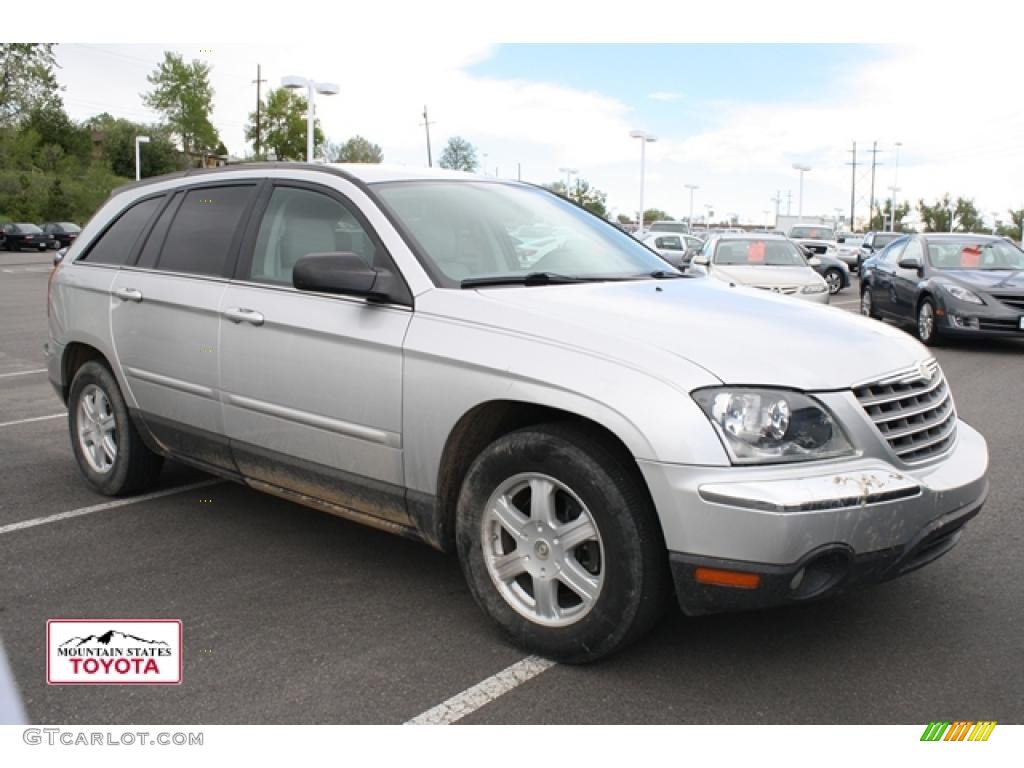 2004 Pacifica  - Stone White / Light Taupe photo #1