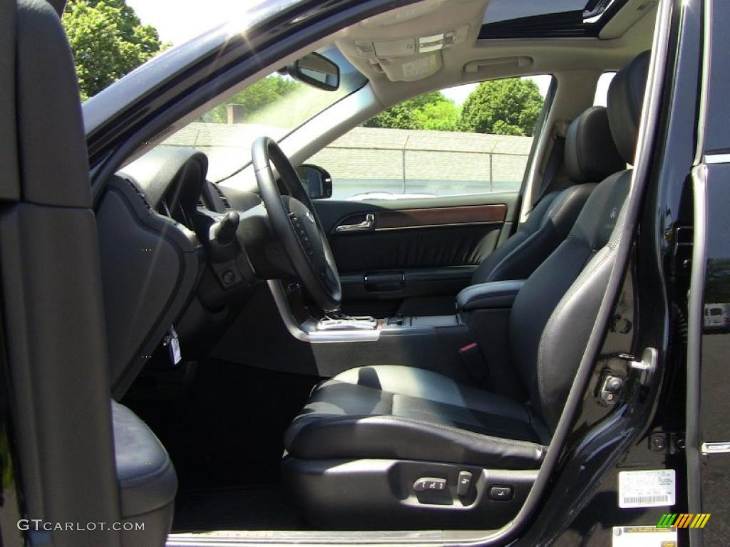 Graphite Interior 2008 Infiniti M 35x AWD Sedan Photo #49757404