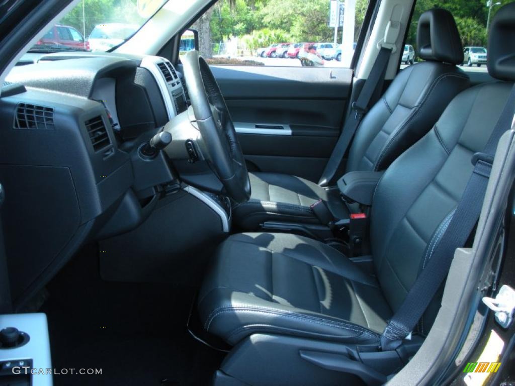 Dark Slate Gray Interior 2008 Jeep Patriot Limited 4x4 Photo #49757560