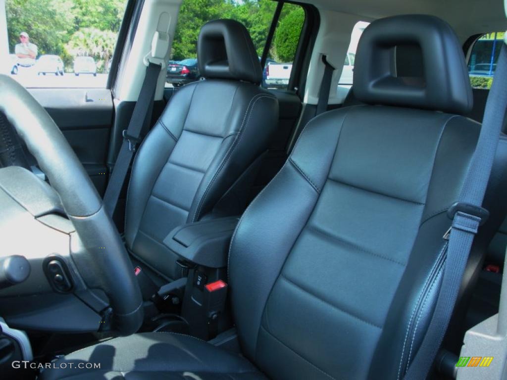 Dark Slate Gray Interior 2008 Jeep Patriot Limited 4x4 Photo #49757575