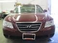 2009 Dark Cherry Red Hyundai Sonata GLS V6  photo #12