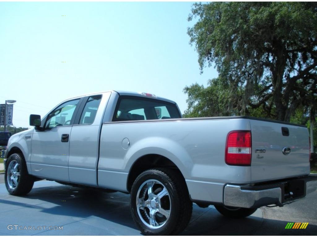 2006 F150 XL SuperCab - Silver Metallic / Medium/Dark Flint photo #3