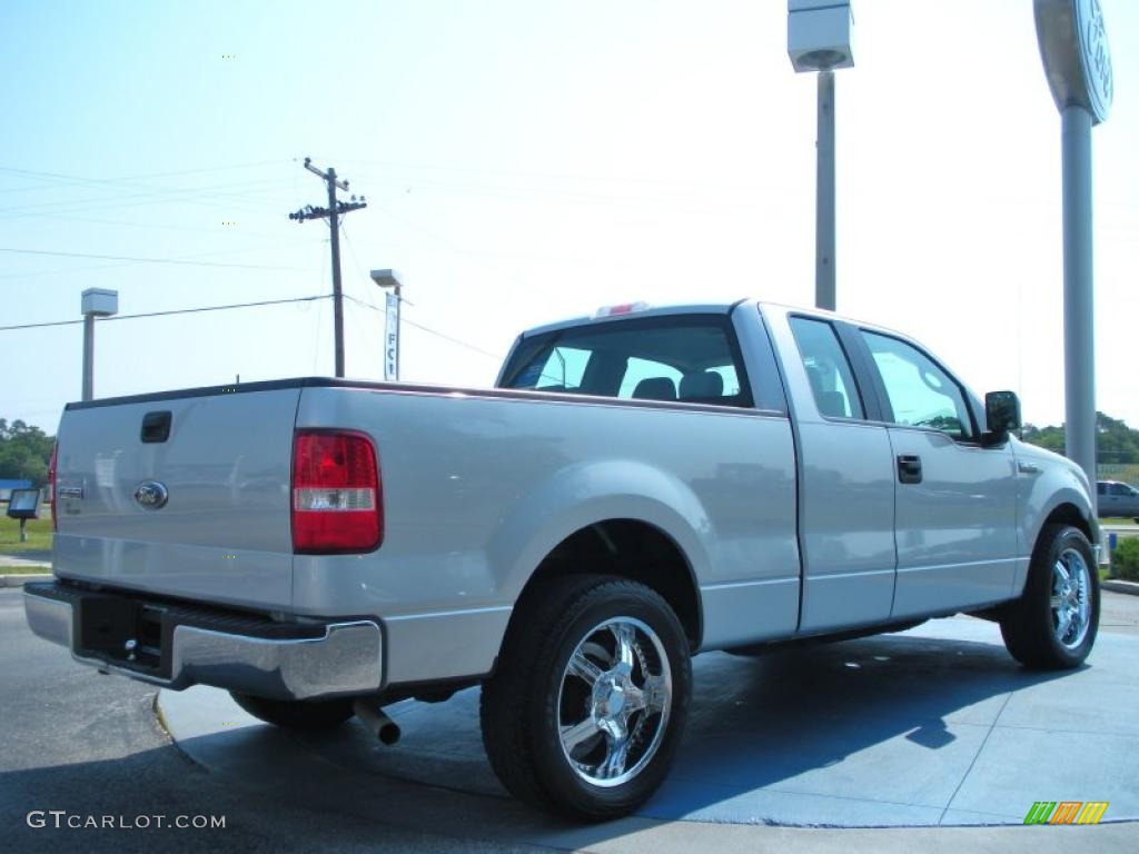 2006 F150 XL SuperCab - Silver Metallic / Medium/Dark Flint photo #5