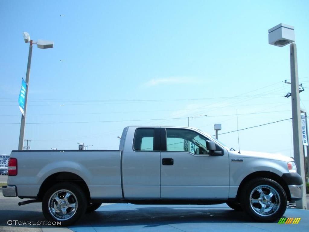2006 F150 XL SuperCab - Silver Metallic / Medium/Dark Flint photo #6