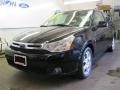2008 Black Ford Focus SES Coupe  photo #1
