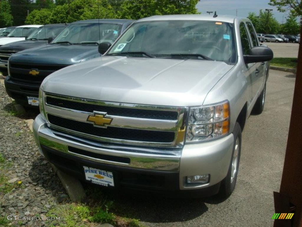 2011 Silverado 1500 XFE Crew Cab - Sheer Silver Metallic / Ebony photo #1