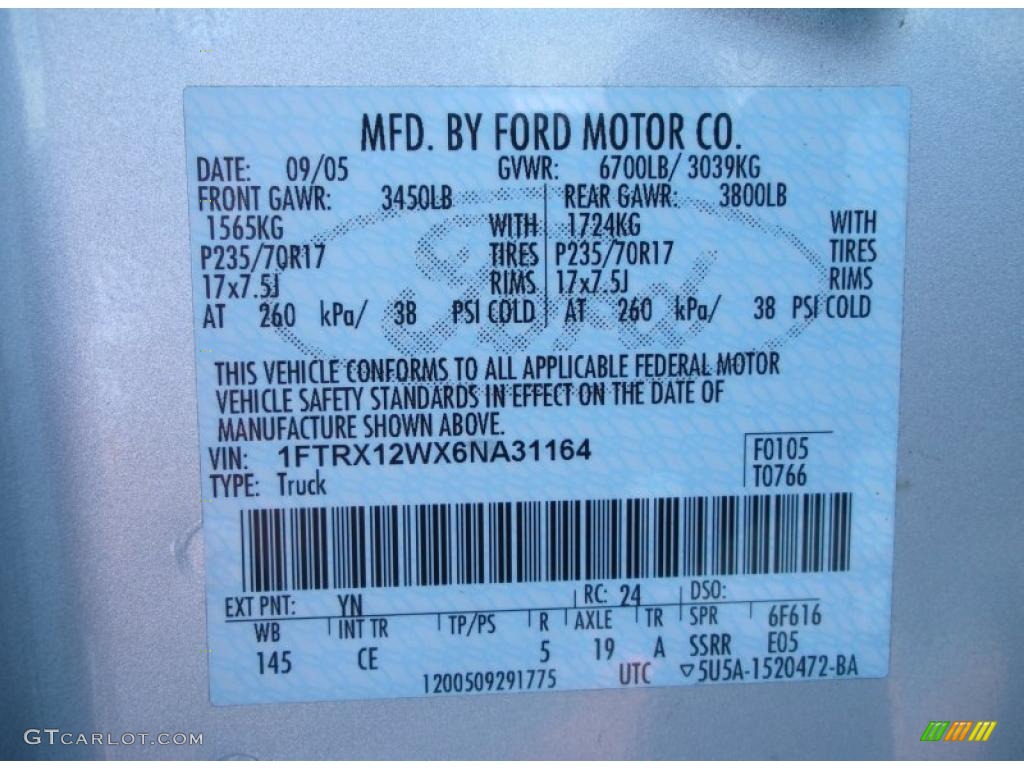 2006 F150 XL SuperCab - Silver Metallic / Medium/Dark Flint photo #24