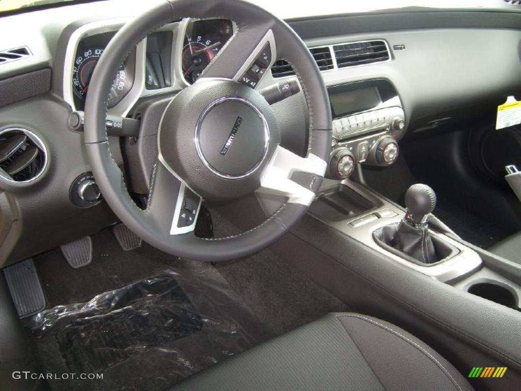 Black Interior 2011 Chevrolet Camaro SS/RS Coupe Photo #49758532
