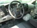 Summit White - Silverado 3500HD Regular Cab Chassis Stake Truck Photo No. 4