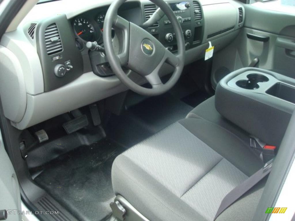 2011 Silverado 1500 Extended Cab - Summit White / Dark Titanium photo #4