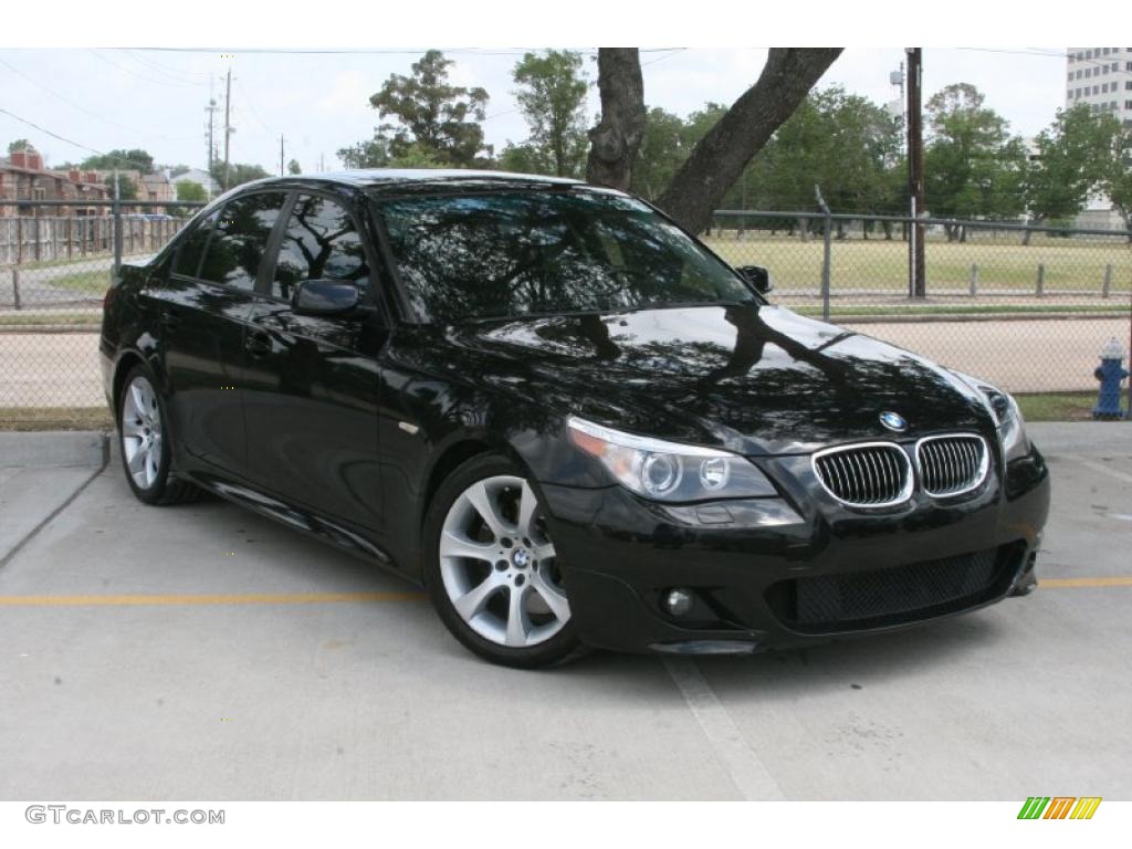 Jet Black BMW 5 Series