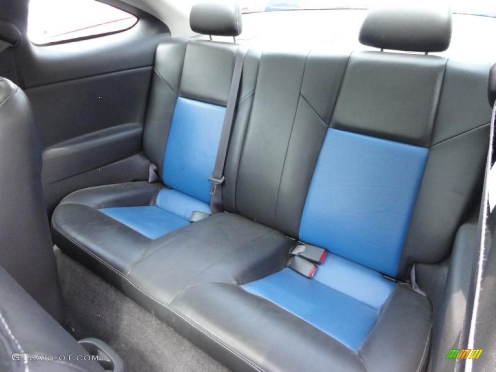 Ebony/Blue Interior 2005 Chevrolet Cobalt SS Supercharged Coupe Photo #49760422