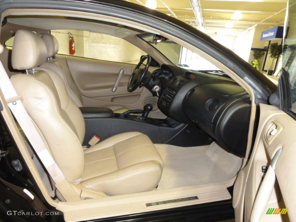 Beige Interior 2001 Mitsubishi Eclipse GT Coupe Photo #49761319