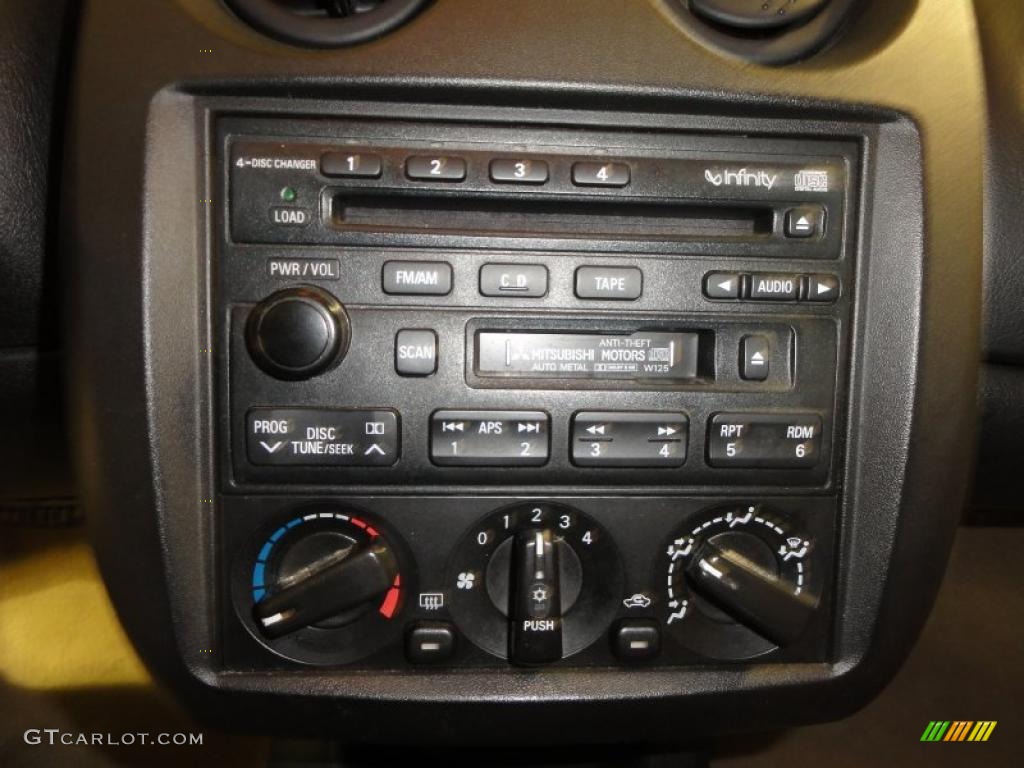 2001 Mitsubishi Eclipse GT Coupe Controls Photos