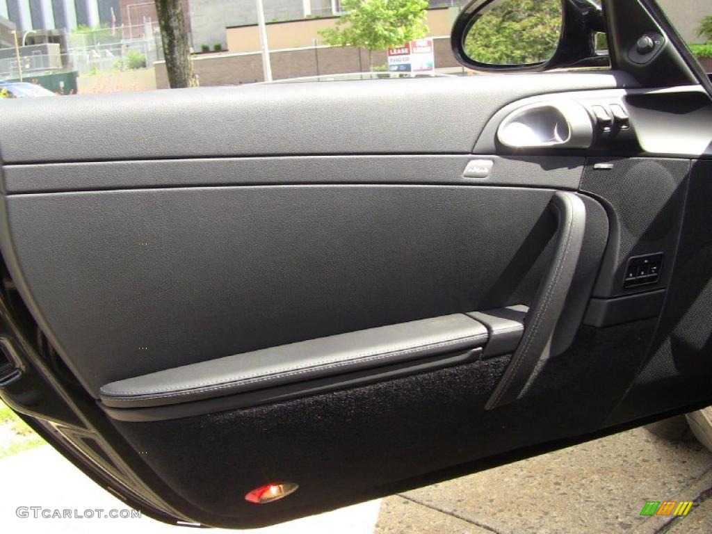 2011 Porsche 911 Carrera 4S Coupe Black Door Panel Photo #49761649