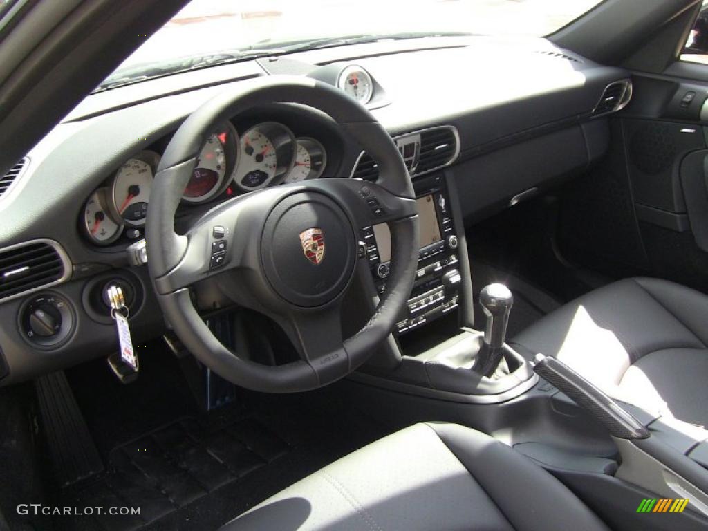 2011 Porsche 911 Carrera 4S Coupe Black Dashboard Photo #49761709
