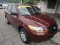 2009 Dark Cherry Hyundai Santa Fe GLS  photo #2