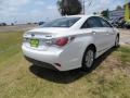 2011 Porcelain White Pearl Hyundai Sonata Hybrid  photo #3