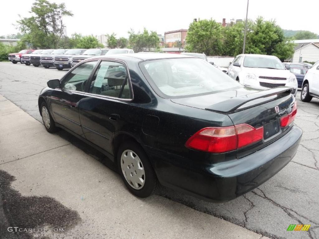 1998 Accord LX Sedan - Dark Emerald Pearl / Ivory photo #6