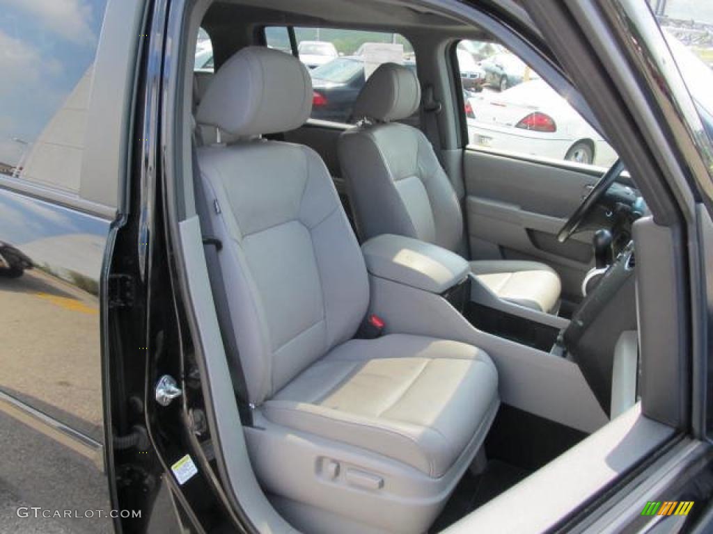 Gray Interior 2010 Honda Pilot EX-L 4WD Photo #49764715