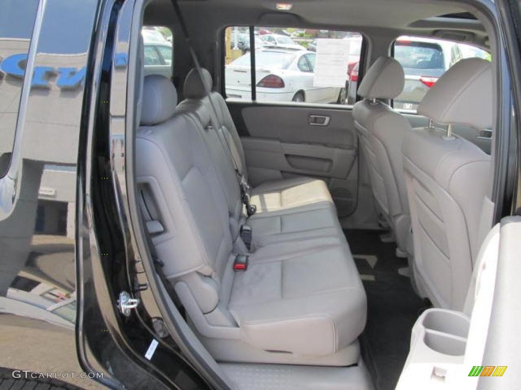 Gray Interior 2010 Honda Pilot EX-L 4WD Photo #49764799