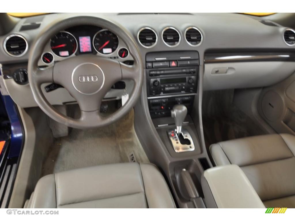 Platinum Interior 2003 Audi A4 1.8T Cabriolet Photo #49765888