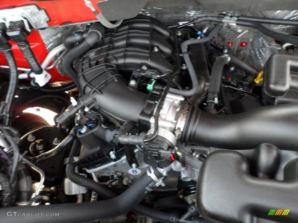2011 Ford F150 XLT SuperCrew 3.7 Liter Flex-Fuel DOHC 24-Valve Ti-VCT V6 Engine Photo #49766296