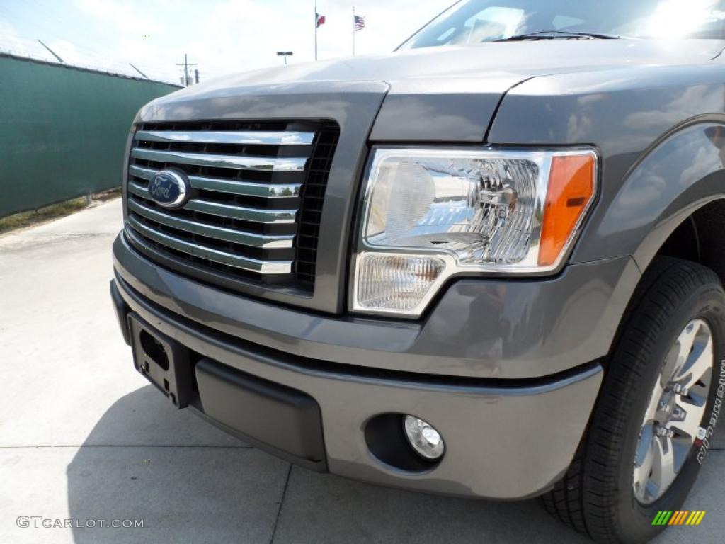 2011 F150 XLT SuperCrew - Sterling Grey Metallic / Steel Gray photo #10