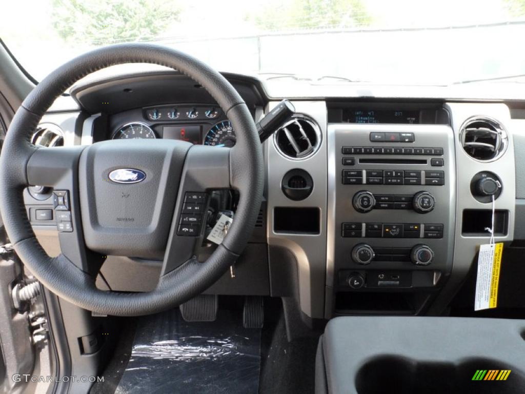 2011 F150 XLT SuperCrew - Sterling Grey Metallic / Steel Gray photo #28