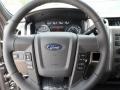 Steel Gray 2011 Ford F150 XLT SuperCrew Steering Wheel