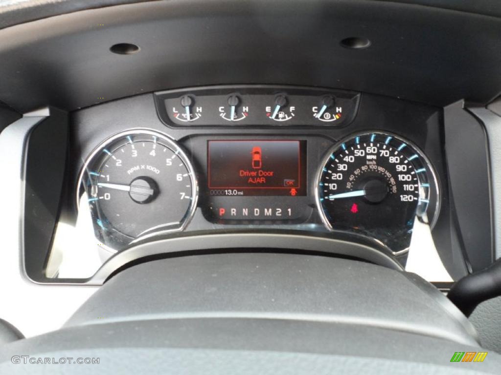 2011 Ford F150 XLT SuperCrew Gauges Photo #49767082