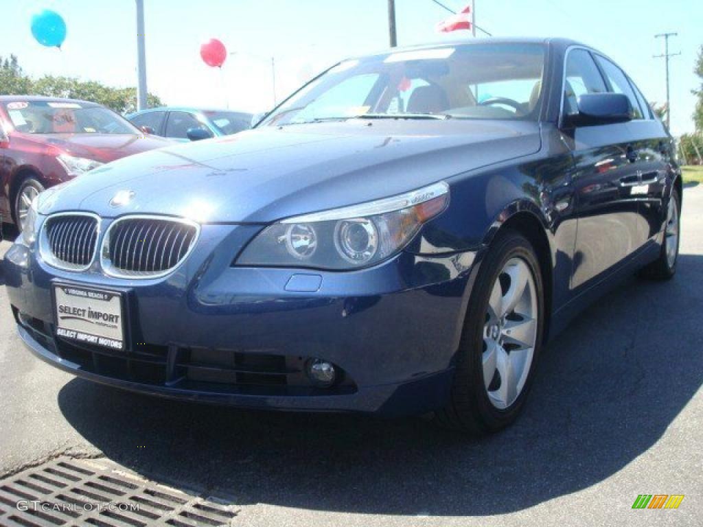 Mystic Blue Metallic BMW 5 Series