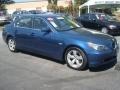 2007 Mystic Blue Metallic BMW 5 Series 530i Sedan  photo #8