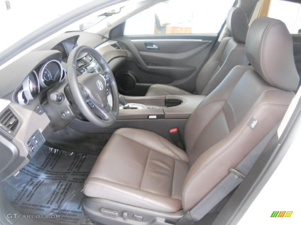 Umber Interior 2010 Acura ZDX AWD Technology Photo #49767859