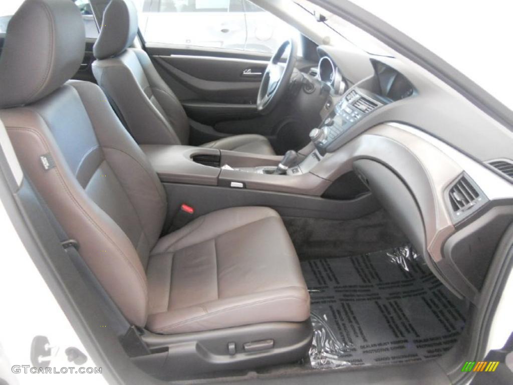 Umber Interior 2010 Acura ZDX AWD Technology Photo #49767892